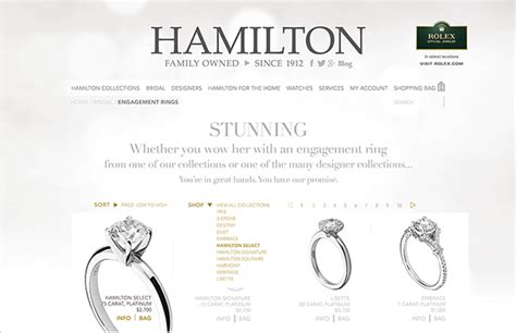Hamilton Jewelers On Behance