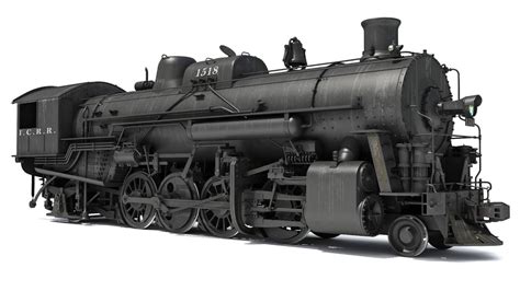 Steam Locomotive 3d Model Youtube