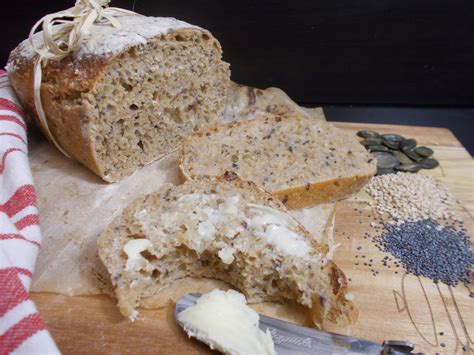 Pain aux graines sans pétrissage Toque de Choc