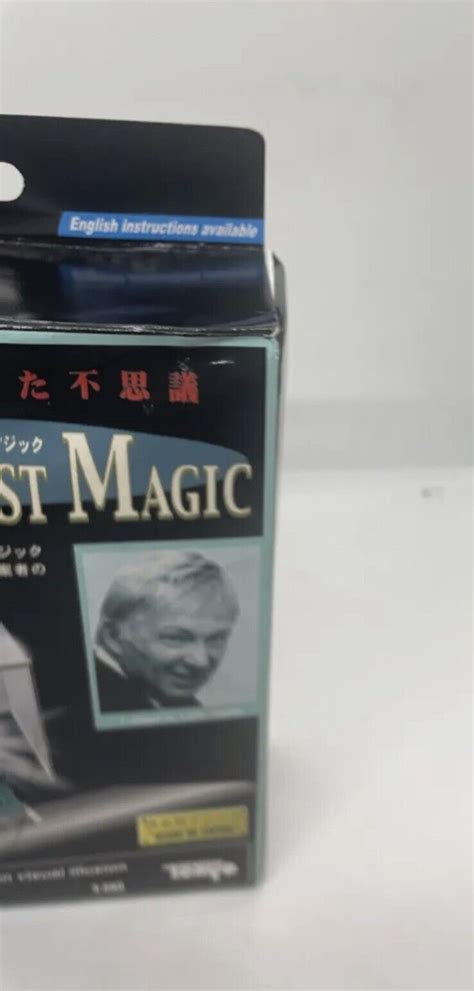 World Greatest Magic Tenyo Magic Trick 4 D Surprise From Japan Rare