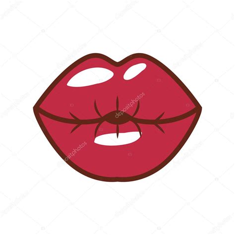 Lips Cartoon Kiss The Best S Are On Giphy