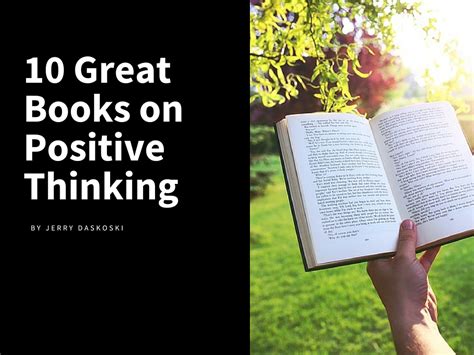 Positive Thinking Books To Add To Your Library Jerry Daskoski