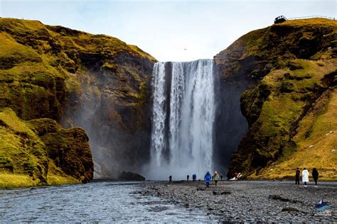 Skógafoss Wasserfall Islands Südküste Arctic Adventures