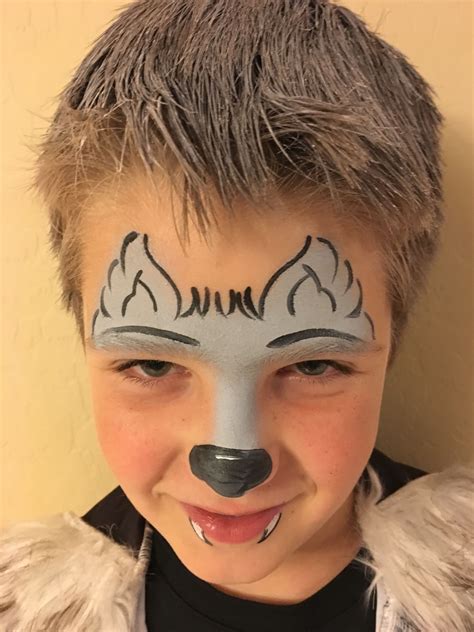 11 Wolf Face Paint Ideas For You Paintxa