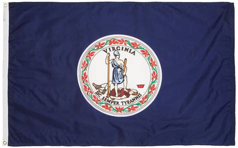 Shop72 Us Virginia State Flags Virginia Flag 3x5 Flag From Sturdy