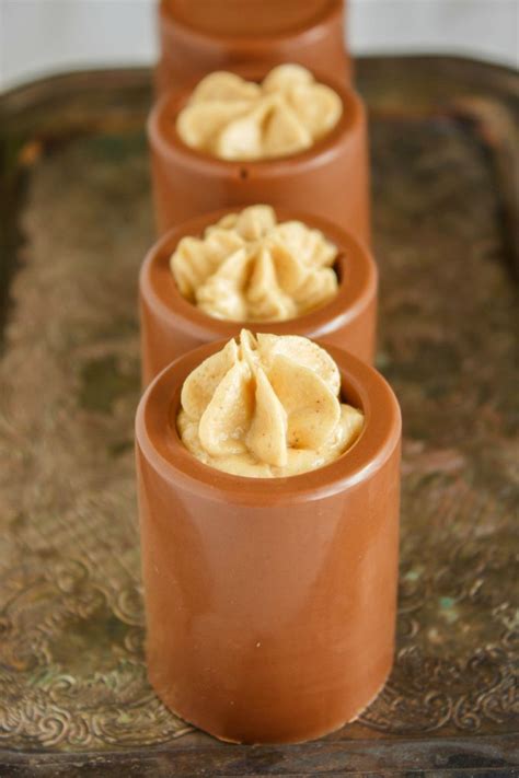 Use our shot glasses and tasting spoons and simply decide which of these spectacular shot glass desserts captures your imagination! Chocolate Shot Glasses with Peanut Butter Mousse - The Cookie Writer | Recipe | Chocolate shots ...