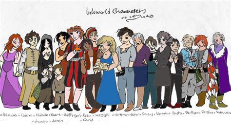Inkworld Characters By Moodrose On Deviantart