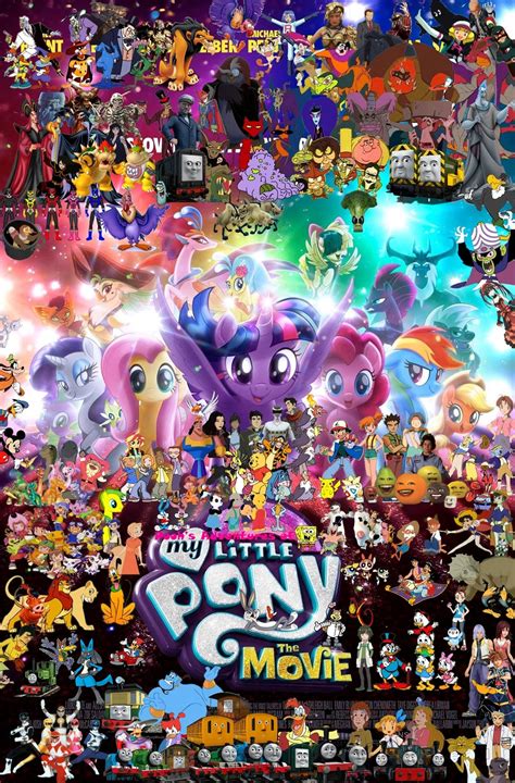 The movie is a 2017 animated family musical fantasy comedy drama film based on the popular television series my little pony: Pooh's Adventures of My Little Pony: The Movie (2017 ...