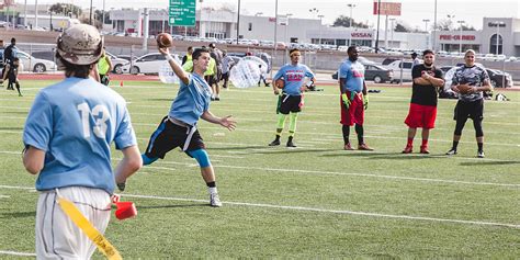 Grab your playbook and wristbands below: 5 Flag Football Tips for Beginner Quarterbacks - FlagSpin