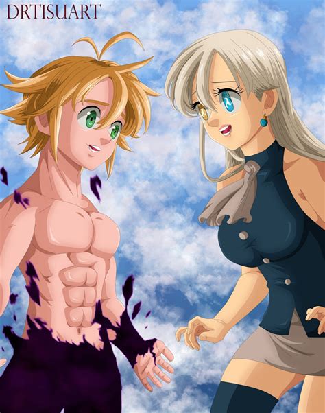 Meliodas Vs Estilo Anime Manga Anime Love Zelda Characters Fictional Characters Elizabeth