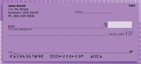 Order fully customizable checks in mobile. Lines Of Lavender Personal Checks