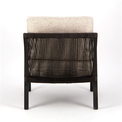Brentwood Outdoor Relaxing Chair In Ebony Espresso Design Warehouse Nz