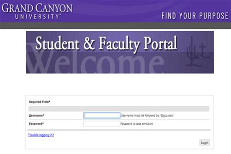 Gcu Student Portal Login Grand Canyon University