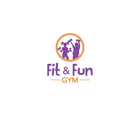 Kids Fitness Gym Logo For The United States Fitness Industry 1 Logo