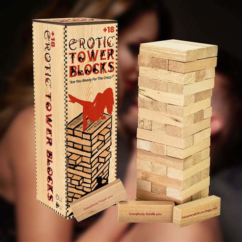 Naughty Sex Game With Erotic Wood Block Party Game For Sexy Etsy