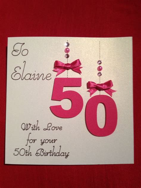 17 Best Images About 50th Birthday Cards On Pinterest Alphabet Cute