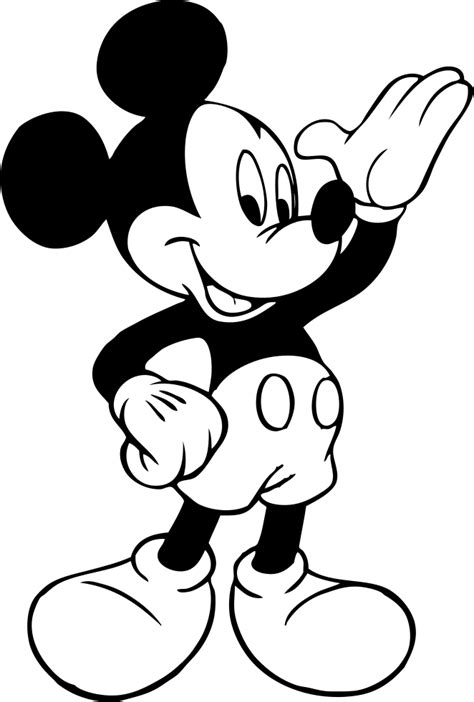 Mickey Mouse Svg Png Icon Free Download (#194604) - OnlineWebFonts.COM