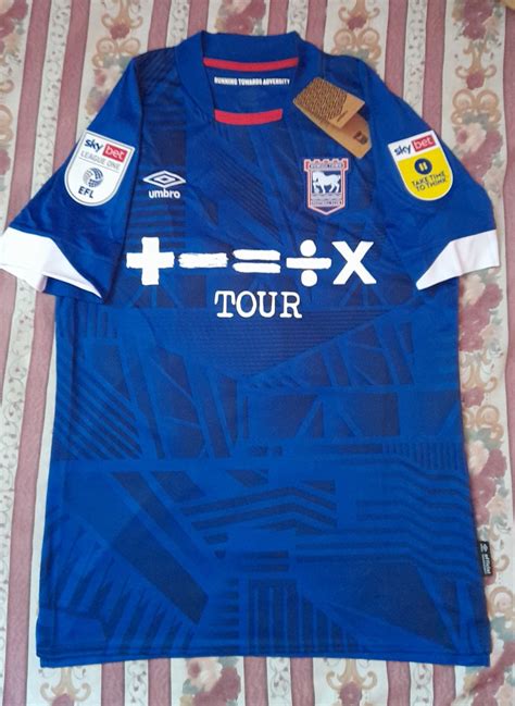 Campionato Nuovo Ipswich Town Home Maglia Di Calcio 2022 2023