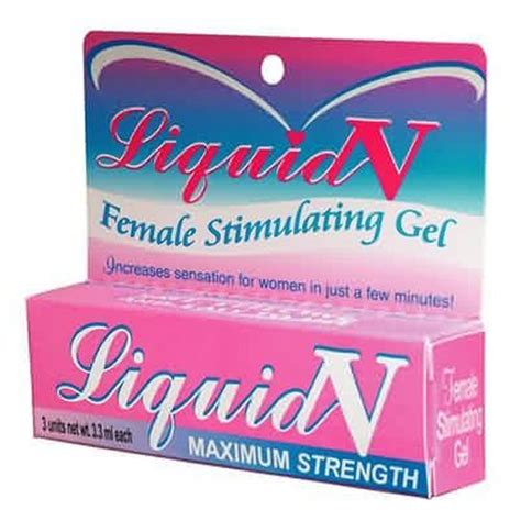 body action liquid v for women stimulating gel 3 piece packet