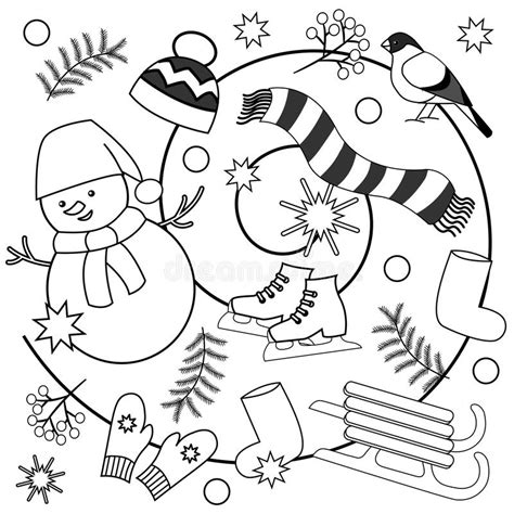 Winter Coloring Pages Pictures - Whitesbelfast