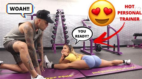 I Hired A Hot Personal Trainer I Think She Likes Me Youtube