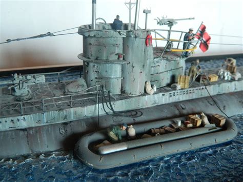 type vii u boat refit diorama this is another one i have taken to shows before the submarine