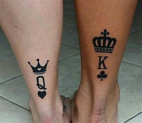 20 Unique King And Queen Tattoos Ideas
