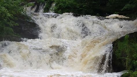Marquette Michigan Area Waterfalls ~ Morgan And Carp River Falls Youtube
