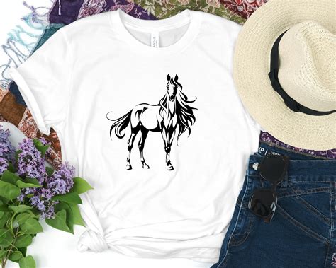 Horse Shirt Horses Lover Shirt Horse Lover T Farm Lover Etsy Canada