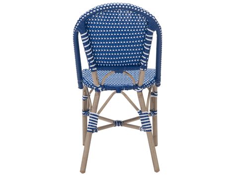 White wash chairs whitewash for sale chair emilyknight co. Zuo Outdoor Paris Aluminum Wicker Dining Chair in Navy ...
