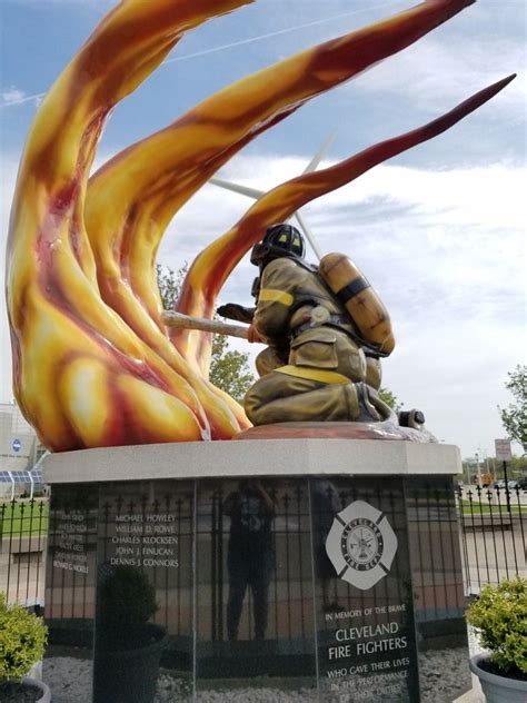 Fallen Firefighter Memorial Cleveland Oh Firefighters Cleveland