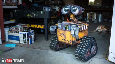 Building A Life Sized Remote Controlled Wall E Robot Wall E Real