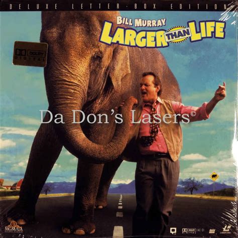 Larger Than Life Laserdisc Rare Laserdiscs Ac 3 Dolby Digital