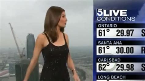 Ktla Weathercaster Viewers Outraged At Cover Up Video