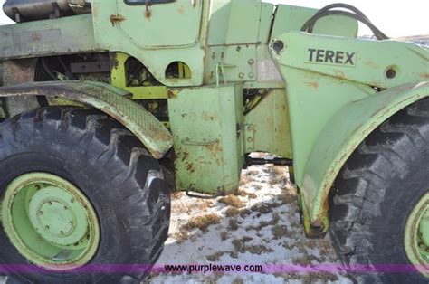 1976 Terex 72 31 Aa Loader In Ft Pierre Sd Item G6392 Sold Purple