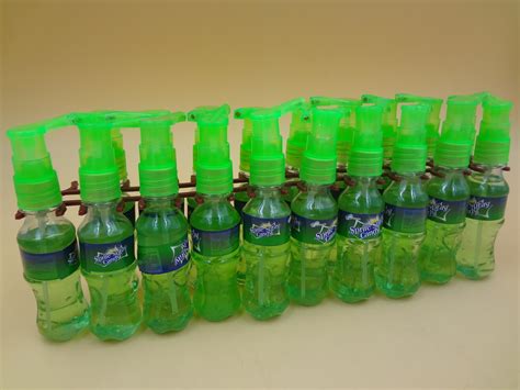 Green Sprite Flavors Spray Candy With Cool Funny Feel Healthy Function