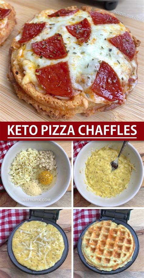 This chaffle pizza recipe is the perfect way to eat pizza on keto! Easy Keto Pizza Chaffles (Made with Almond Flour) | Recipe in 2020 | Keto food list, Keto ...
