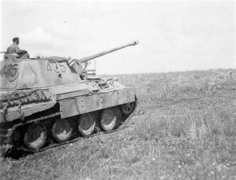 Panther Ausf D Number 435 Of The 51st Panzer Battalion Kursk World