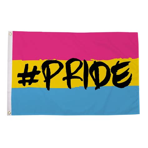 Pride Pansexual 5ft By 3ft Premium Pride Flag The Pride Shop