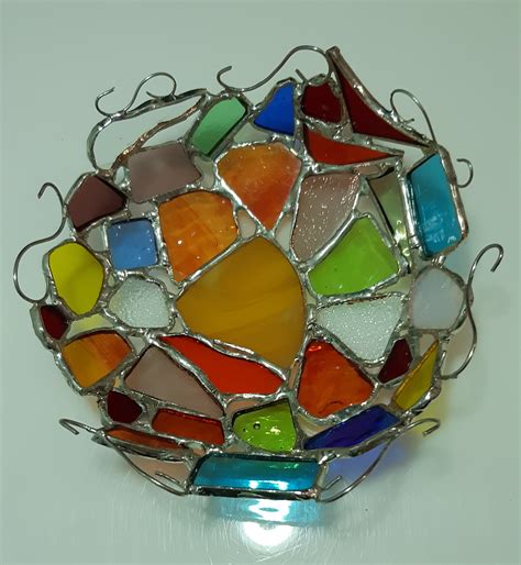 Stained Glass Bowl Etsy Australia