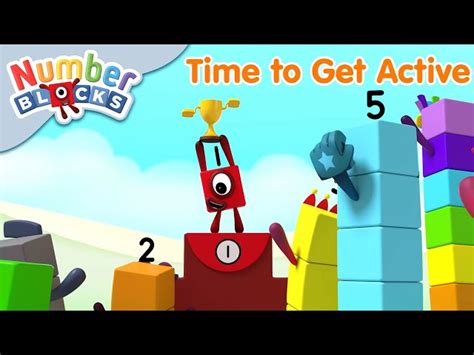 Numberblocks Time To Get Active Sports Learn To Count Videos