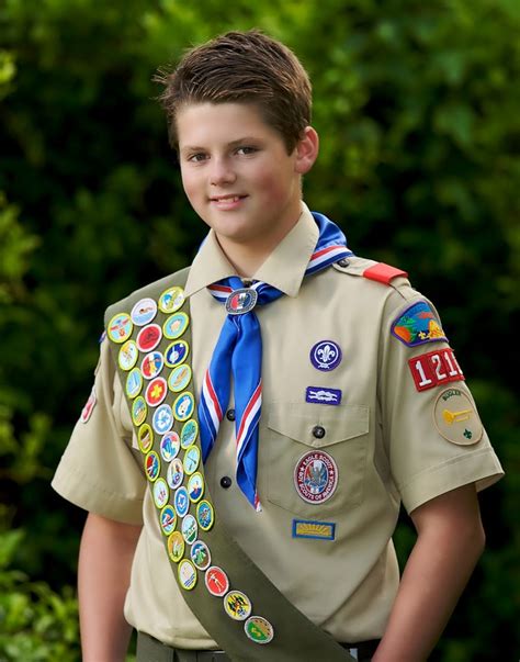 Eagle Scout Project Scout Eagle Portraits Uniform Scouts Boy Portrait