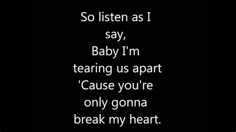 Victoria Duffield Break My Heart Lyrics Youtube