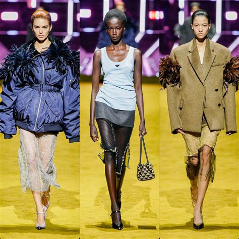 Prada Fall Winter 2022 2023 Color Trends Fashion Fashion Runway Fashion