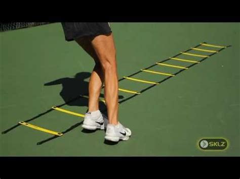 Net players must be ready to defend any poaches. TENNIS DRILL: Quick Ladder Skier Drill - YouTube