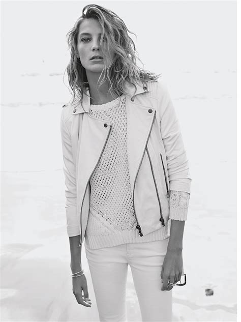 Daria Werbowy For Mango Spring Campaign Page Of