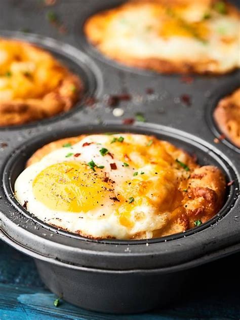 Sausage Egg And Cheese Biscuit Cups Recipe 4 Ingredient Brunch Artofit