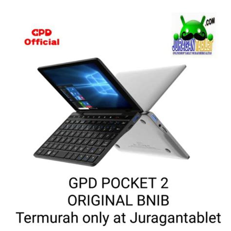 Jual Gpd Pocket 2 Ultra Mini Laptop 7 Inch 8gb Ram 256gb Ssd Intel