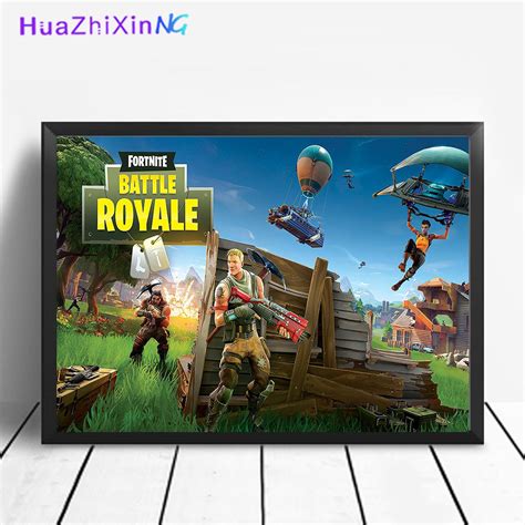 Posters And Prints Fortnite Battle Royale Game Poster Battle Royale