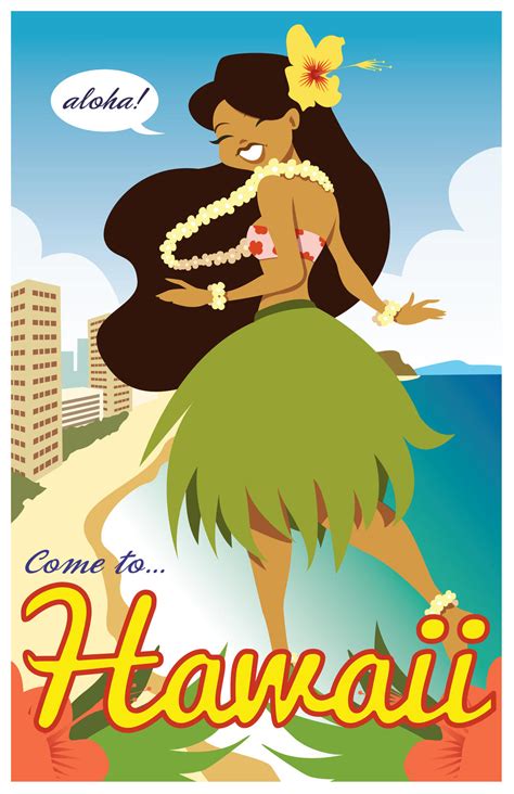 Hawaii Poster By Ah Leeza On Deviantart